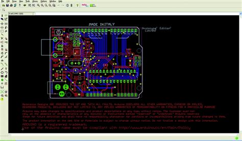 Arduino Mega Shield Library for Eagle CAD.